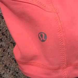Tops - Coral (pink/orange) Lululemon Zip Up Tops - Coral (pink/orange) Lululemon Zip Up